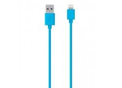 Кабель USB - MicroUSB SMARTBUY iK-12n голубой 1,2м