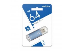 Флешка USB 3.0 Smartbuy 64GB V-Cut Blue (SB64GBVC-B3)