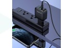 Сетевое зарядное устройство USB + USB-C + кабель Lightning - Type-C BOROFONE BA46A Premium PD+QC3.0 (белый)