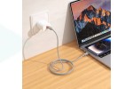 Кабель USB Type-C - USB Type-C HOCO X107 60W (белый) 1м