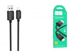 Кабель USB - Lightning HOCO X113 (черный) 1м