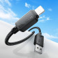 Кабель USB - Lightning HOCO X113 (черный) 1м