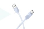 Кабель USB - USB Type-C HOCO X114 (голубой) 1м