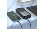 Универсальный дополнительный аккумулятор Power Bank HOCO J136A Sirui 22.5W+PD20W (20000 mAh) (черный)