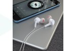 Наушники вакуумные проводные HOCO M78 EL Placer universal earphones (белый)