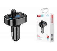 FM-Модулятор XO BCC02 car charger + Bluetooth + FM + USB Charging (черный)