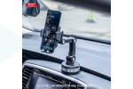 Держатель автомобильный для телефона XO C146 Suction Cup Rotating Cell Phone Holder (черный)