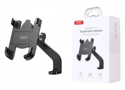 Держатель велосипедный для телефона XO C141 Bicycle Metal Cell Phone Holder мото (черный)