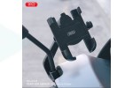 Держатель велосипедный для телефона XO C141 Bicycle Metal Cell Phone Holder мото (черный)