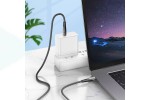 Кабель USB Type-C - USB Type-C HOCO U133 Monte 60W (черный) 1м