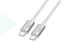 Кабель USB Type-C - USB Type-C HOCO U134 Primero 60W (серый) 1.2 м