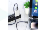 Кабель USB Type-C - USB Type-C HOCO U134 Primero 60W (серый) 1.2 м