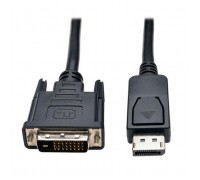 Кабель DisplayPort DP (папа) - DVI-D (папа) 1,5 м черный