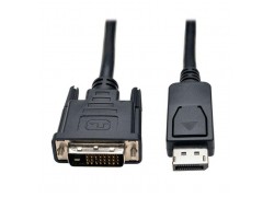 Кабель DisplayPort DP - DVI-D (папа - папа) 1080p 1,8 м черный