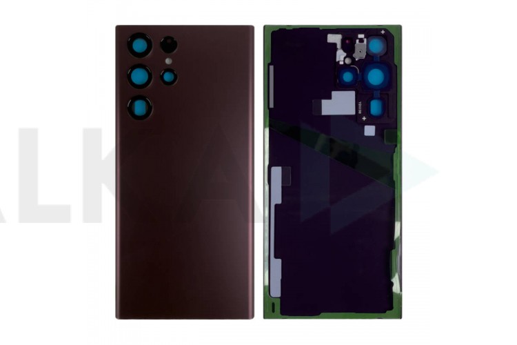 Задняя крышка для Samsung S908B Galaxy S22 Ultra (бордовый) org