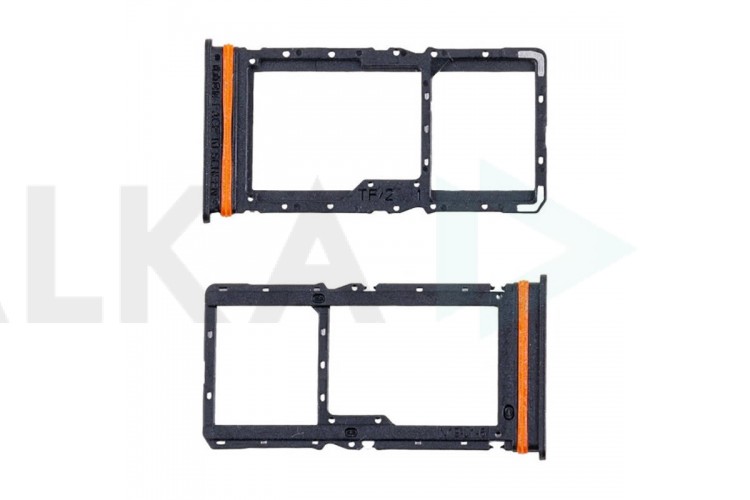 Держатель SIM для Xiaomi Redmi 13 4G (24040RN64Y) (черный)