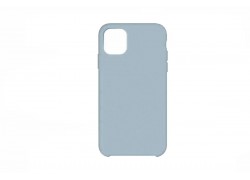 Чехол для iPhone 11 (6.1) Soft Touch (серо-голубой)