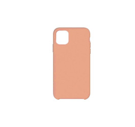 Чехол для iPhone 11 (6.1) Silicone Case Soft Touch (оранжево-розовый) 13