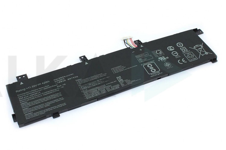 Аккумулятор C31N1843 для ноутбука Asus VivoBook S14 S432, S15 42Wh, 3640mAh, 11.55V