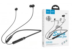 Наушники вакуумные беспроводные HOCO ES53 Coolway sports BT earphones Bluetooth (черный)