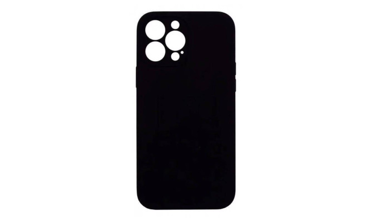 Чехол силиконовый для iPhone 16 Pro (6,3) тонкий (черный)