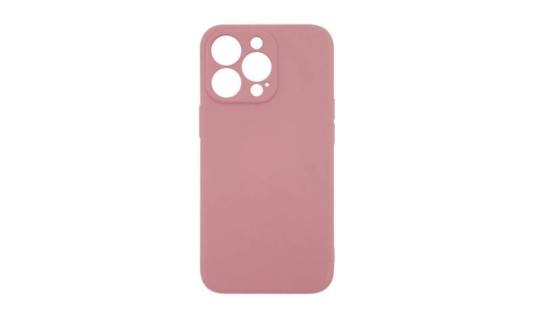 Чехол силиконовый для iPhone 16 Pro (6,3) тонкий (розовый) Чехол силиконовый для iPhone 16 Pro (6,3) тонкий (розовый)