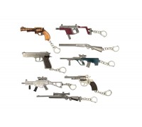 Брелок для ключей- металлический (оружие) в ассортименте