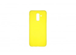 Чехол для Samsung A6 Plus 2018 (A605)/J8/J6 тонкий (желтый)