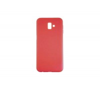 Чехол для Samsung J6 (2018)/J8/A6 plus тонкий (красный)