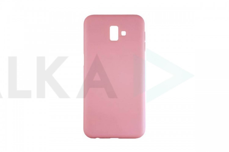 Чехол для Samsung J6 (2018)/J8/A6 plus тонкий (розовый)