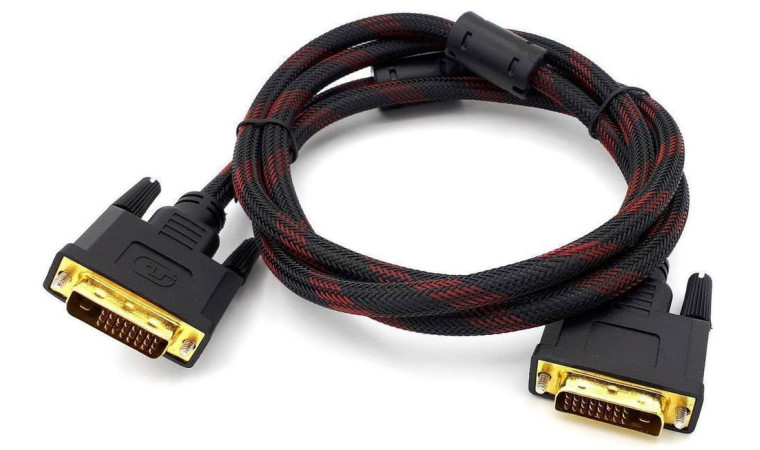 Кабель DVI-D (папа - папа) 1,5 м (цифра) Кабель DVI-D (папа - папа) 1,5 м (цифра)