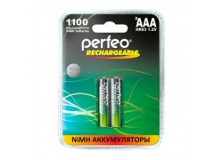 Аккумулятор Ni-MH Perfeo AAA 1100mAh/2BL (Пластиковый блистер, цена за 2 штуки)