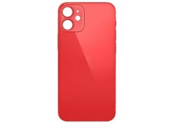 Заднее стекло для iPhone 12 mini (красный) легкая установка