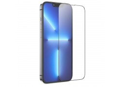 Защитное стекло дисплея iPhone 14 Plus /13 Pro Max (6.7) с полным покрытием без упаковки (черный)