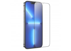 Защитное стекло дисплея iPhone 14 (6.1) с полным покрытием без упаковки (черный)
