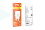 Сетевое зарядное устройство USB BOROFONE BA72A Spring single port QC3.0 (белый)