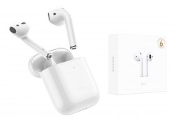 Наушники вакуумные беспроводные BOROFONE BW31 True wireless BT headset Bluetooth (белый)