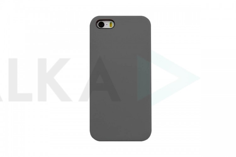 Чехол для iPhone X ультратонкий темно(серый)