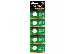Батарейка литиевая Perfeo CR1632/5BL Lithium Cell (цена за блистер 5 шт)