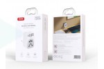 Сетевое зарядное устройство 3USB + USB-C XO WL26 EU to Multi-Country Universal Wall Plug 1USB-C+3USB-A Multi-Port Output Charger White