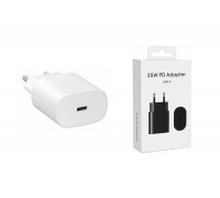 Сетевое зарядное устройство USB-C Samsung PD Adapter 25W (белый) (л.)