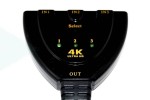 Переключатель 3 HDMI (мама) - HDMI (папа) UltraHD 4K