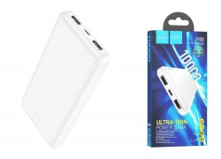 Универсальный дополнительный аккумулятор Power Bank HOCO J100 (10000 mAh) (белый)