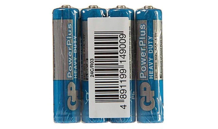Батарейка солевая GP R03 AAA/4SH PowerPlusl (цена за спайку 4 шт) Батарейка солевая GP R03 AAA/4SH PowerPlusl (цена за спайку 4 шт)
