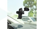 Держатель автомобильный для телефона HOCO CA31 cool run suction cup car holder черный