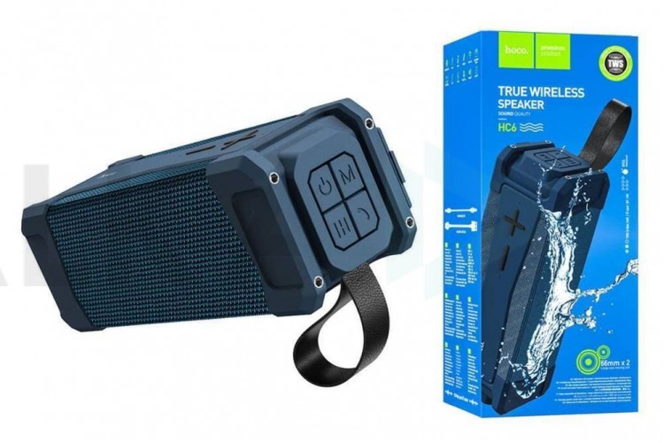 Портативная беспроводная колонка HOCO HC6 Magic sports BT speaker (синий)