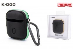 Чехол для наушников K-DOO CRASHGUARD AirPods 1/2 (Green)