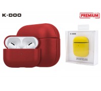 Чехол для наушников K-DOO LUXCRAFT+ AirPods PRO (Red)