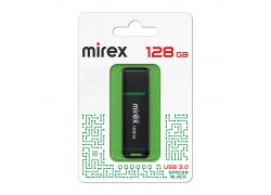 Флешка USB 3.0 Mirex 128 ГБ SPACER BLACK 128GB (ecopack)