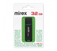 Флешка USB 3.0 Mirex SPACER BLACK 32GB (ecopack)